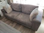 Bankstel 2,5 zits in taupe kleur, Huis en Inrichting, Banken | Bankstellen, Ophalen, Gebruikt
