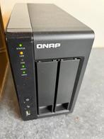 QNAP TS-219P II + 2x 500GB HDD, Computers en Software, Ophalen of Verzenden, Zo goed als nieuw