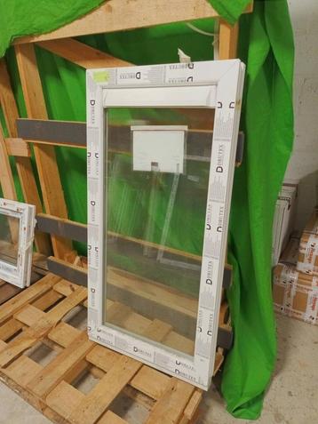 Kunststof Vast kozijn  b59 x h115,1 cm Wit  -38- beschikbaar voor biedingen