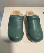Groene Sanita klompen maat 38, Ophalen of Verzenden, Gedragen, Groen, Pantoffels of Sloffen