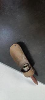 koperen loop kandelaar, Ophalen of Verzenden, Koper