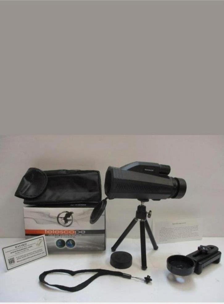 Niewe volledige Telescoop set., Audio, Tv en Foto, Optische apparatuur | Verrekijkers, Nieuw, Overige typen, 20x of meer, Ophalen of Verzenden