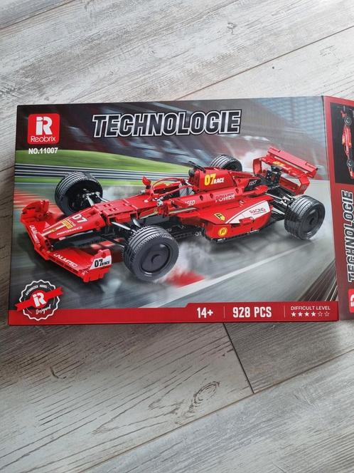 Ferrari constructie auto van Reobrix Technologie, nr 11007, Hobby en Vrije tijd, Modelbouw | Auto's en Voertuigen, Zo goed als nieuw