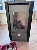 Pelletkachel mega inc rookgasafvoer goede staat, Huis en Inrichting, Ophalen, Gebruikt, Vrijstaande haard, Overige soorten