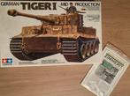 Tamiya Tiger Mid production met Eduard zimmerit, Hobby en Vrije tijd, Modelbouw | Auto's en Voertuigen, 1:32 tot 1:50, Nieuw, Tamiya