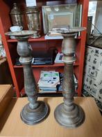 2 x kandelaar kerst 2 stuks €4,-, Ophalen of Verzenden, Gebruikt