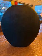 Light & Living Skeld Vaas Zwart Croco Print, Overige materialen, Gebruikt, 50 tot 75 cm, Zwart