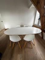 Gratis. Moderne Tafel 185x90, Huis en Inrichting, Tafels | Eettafels, Zo goed als nieuw, Vijf personen of meer, 150 tot 200 cm