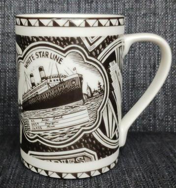 Mooie White Star Line Mok beschikbaar voor biedingen