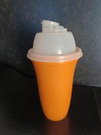 Mengbeker van tupperware, Ophalen of Verzenden, Gebruikt, Oranje, Beker of Kan