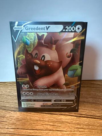 Pokemon Kaart - Greedent V - 053/072 beschikbaar voor biedingen