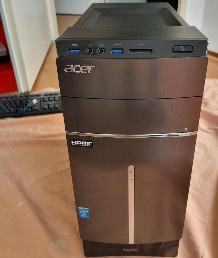ACER Aspire TC-603 (i5-4430 3.00 GHz, 8GB, HDMI/DP/VGA), Computers en Software, Desktop Pc's, Gebruikt, 3 tot 4 Ghz, HDD, 8 GB