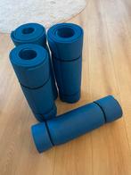 Blauwe yoga matjes 4 stuks, Ophalen, Zo goed als nieuw, Yogamat