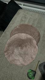 2x oudroze / zalmroze / roze placemats, Ophalen of Verzenden, Zo goed als nieuw, Overig
