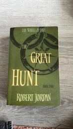 Robert Jordan - the great hunt, Boeken, Ophalen of Verzenden, Zo goed als nieuw