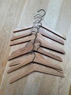 8x kinder kledinghanger hout 32cm breed, Ophalen of Verzenden, Zo goed als nieuw, Hout, Kinderen
