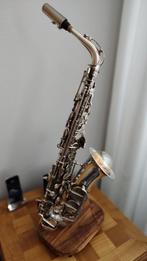 Omgebouwde saxofoon tot lamp, Huis en Inrichting, Ophalen, Zo goed als nieuw, Minder dan 100 cm