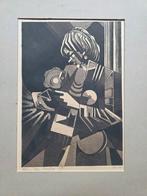 Peter de Rijcke - Abstracte Prenten (1977), Antiek en Kunst, Kunst | Etsen en Gravures, Ophalen
