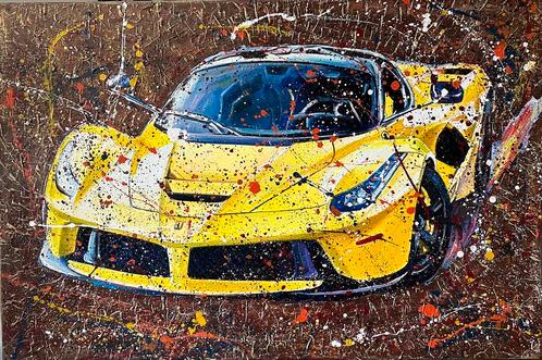 Alex L- Ferrari- Handgeschilderd (100%)- Origineel, Antiek en Kunst, Kunst | Schilderijen | Modern, Ophalen of Verzenden