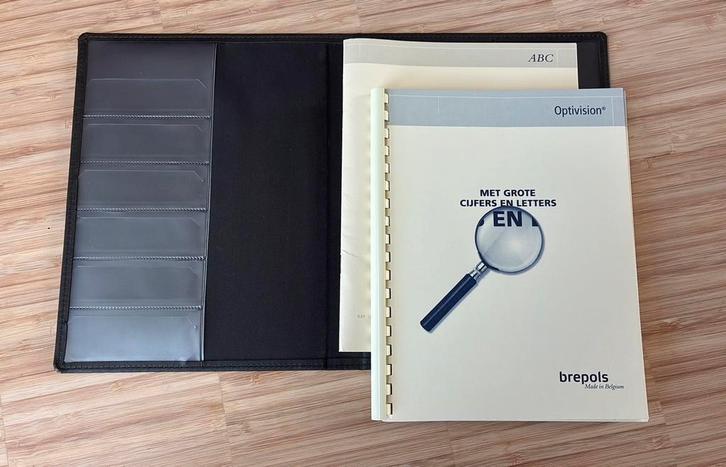 Brepols agenda 2026 met omslag. Optivision grote letters., Diversen, Agenda's, Nieuw, Ophalen of Verzenden