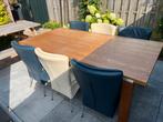 Design Van Gaasbeek&Van Tiel tafel en 6 stoelen, Huis en Inrichting, Ophalen, Gebruikt