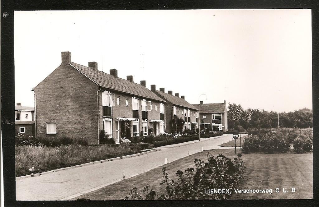 Lienden, Verschoorweg CUB, Verzamelen, Ansichtkaarten | Nederland, Ophalen of Verzenden, 1960 tot 1980, Ongelopen, Gelderland