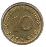 Duitsland 10 pfennig 1950-F, Postzegels en Munten, Munten | Europa | Niet-Euromunten, Duitsland, Ophalen of Verzenden, Losse munt