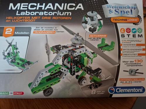 clementoni Wetenschap en Spel Mechanica laboratorium, Kinderen en Baby's, Speelgoed | Bouwstenen, Gebruikt, Overige merken, Ophalen of Verzenden