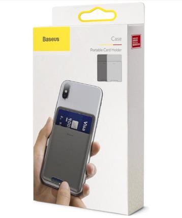 Baseus Silicone Pasjeshouder voor je telefoon beschikbaar voor biedingen