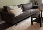 Comfortabele bank in anthraciet/grijze kleur, Ophalen, Driepersoons, 75 tot 100 cm, Zo goed als nieuw