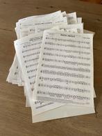 Bladmuziek - Diverse Titels - Tenor saxofoon, Gebruikt, Overige genres, Saxofoon, Overige soorten