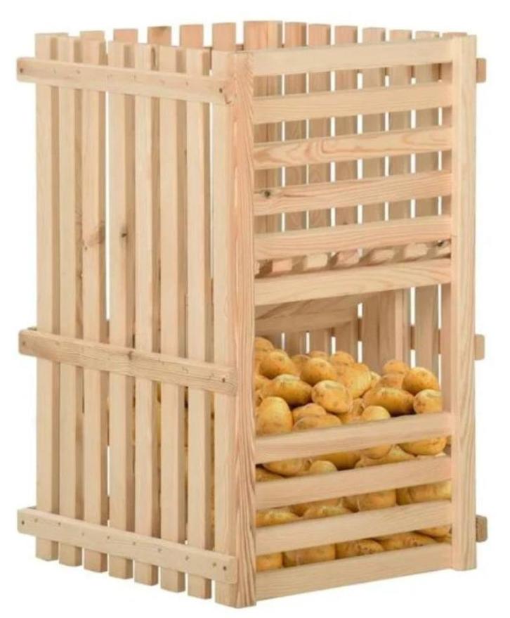 Aardappelkist aardappelen houten kist GRATIS VERZONDEN!, Doe-het-zelf en Verbouw, Kratten en Dozen, Nieuw, Bak of Kist, 50 tot 75 cm