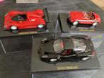 3X Ferrari 1:43, Ophalen of Verzenden, Zo goed als nieuw, Auto, Overige merken