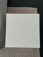 Vierkante beige bijzettafel, Ophalen, Minder dan 55 cm, ', Vierkant