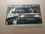 Reclame (uit oud tijdschrift) Saab 900 Turbo (1988), Verzenden