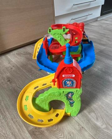 Fisher Price Little People Racebaan + 3 Auto's beschikbaar voor biedingen