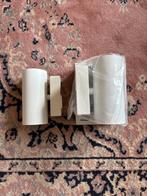 NYMÅNE wandlampjes wit (2 stuks), Huis en Inrichting, Lampen | Spots, Ophalen, Zo goed als nieuw, Metaal of Aluminium, Plafondspot of Wandspot
