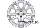 Toyota Aygo velg Aluminium 15'' dubbele 5-spaaks wit / gepol, Auto-onderdelen, Nieuw, Band(en), 15 inch, Personenwagen