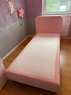 Kinder boxspring bed, roze, 90x200, Ophalen, Gebruikt, 90 cm, 200 cm
