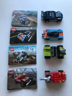 Lego Turbo racers 8192, 8193, 8194 en 8195, Complete set, Ophalen of Verzenden, Lego, Zo goed als nieuw