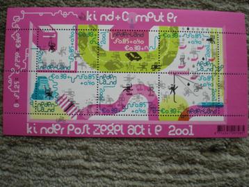 Velletje Kinderpostzegels 2001 Postfris beschikbaar voor biedingen