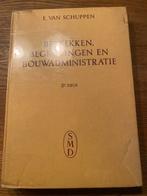 Diverse technioek boeken bouwkunde uit studiejaar 1965/1967, Ophalen of Verzenden, Gelezen, Bouwkunde