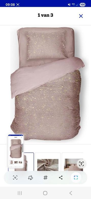 Eleganzzz Dekbedovertrek Foil Velvet - Pink - Dekbedovertrek beschikbaar voor biedingen