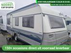 FENDT PLATIN 530 ENKELE BEDDEN + VOORTENT +LUIFEL +MAGNETRON, Caravans en Kamperen, Rondzit, Magnetron, 7 tot 8 meter, Bedrijf