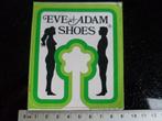 sticker eve+adam shoes logo embleem schoenen Eve + Adam, Verzenden, Zo goed als nieuw, Merk