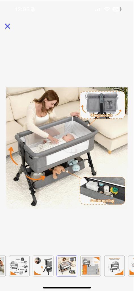 Co-sleeper baby wieg - Nieuwstaat!, Kinderen en Baby's, Babywiegjes en Ledikanten, Zo goed als nieuw, Wieg, Ophalen