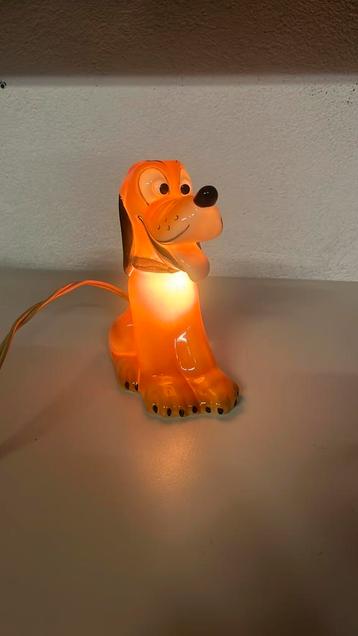 Disney Pluto jaren 50 lampje beschikbaar voor biedingen