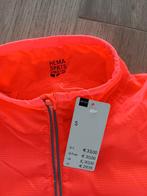 Wind regen jas, Ophalen, Nieuw, Oranje, Maat 36 (S)