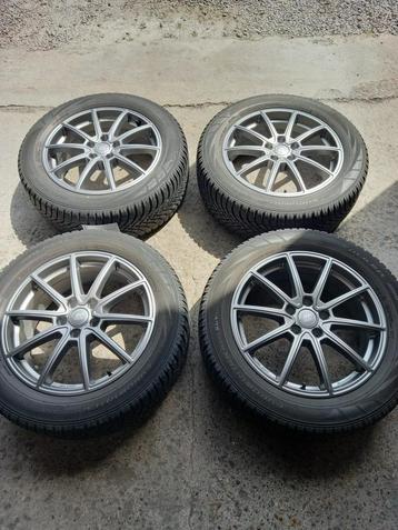 18 inch velgen Tarraco Tiguan Kodiaq Q3 incl. Winterbanden beschikbaar voor biedingen