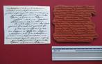 Stempel; Text, Ophalen of Verzenden, Zo goed als nieuw, EZ-mounted stempel